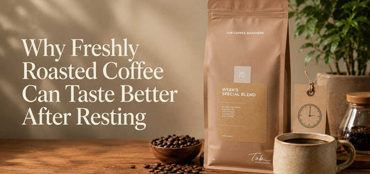 why freshly roasted coffee tastes better after resting